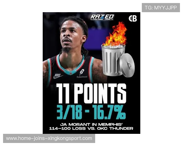 莫兰特终场关键表现,灰熊赢得喝彩